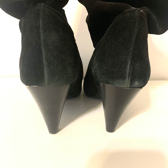 Steve Madden Rein Black Suede Boot - 9M - Picture 8 of 10